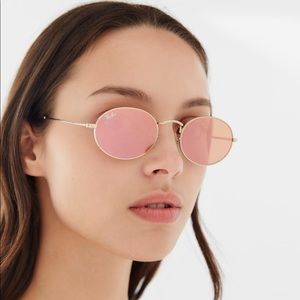 *Closet Closing* Ray-Ban Oval Mirror Sunglasses